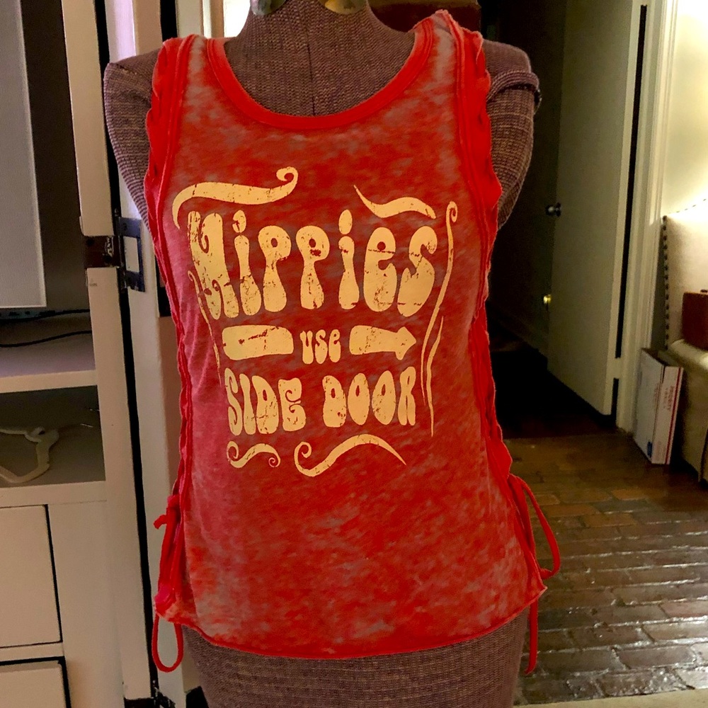 Hippies Use The Side Door T-shirt